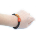 J1247 Tibetan Buddhism Prayer Bracelet Natural Coconut Stretch Mala Bracelet